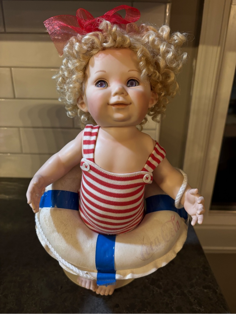 Porcelain Doll - coca-cola collectible